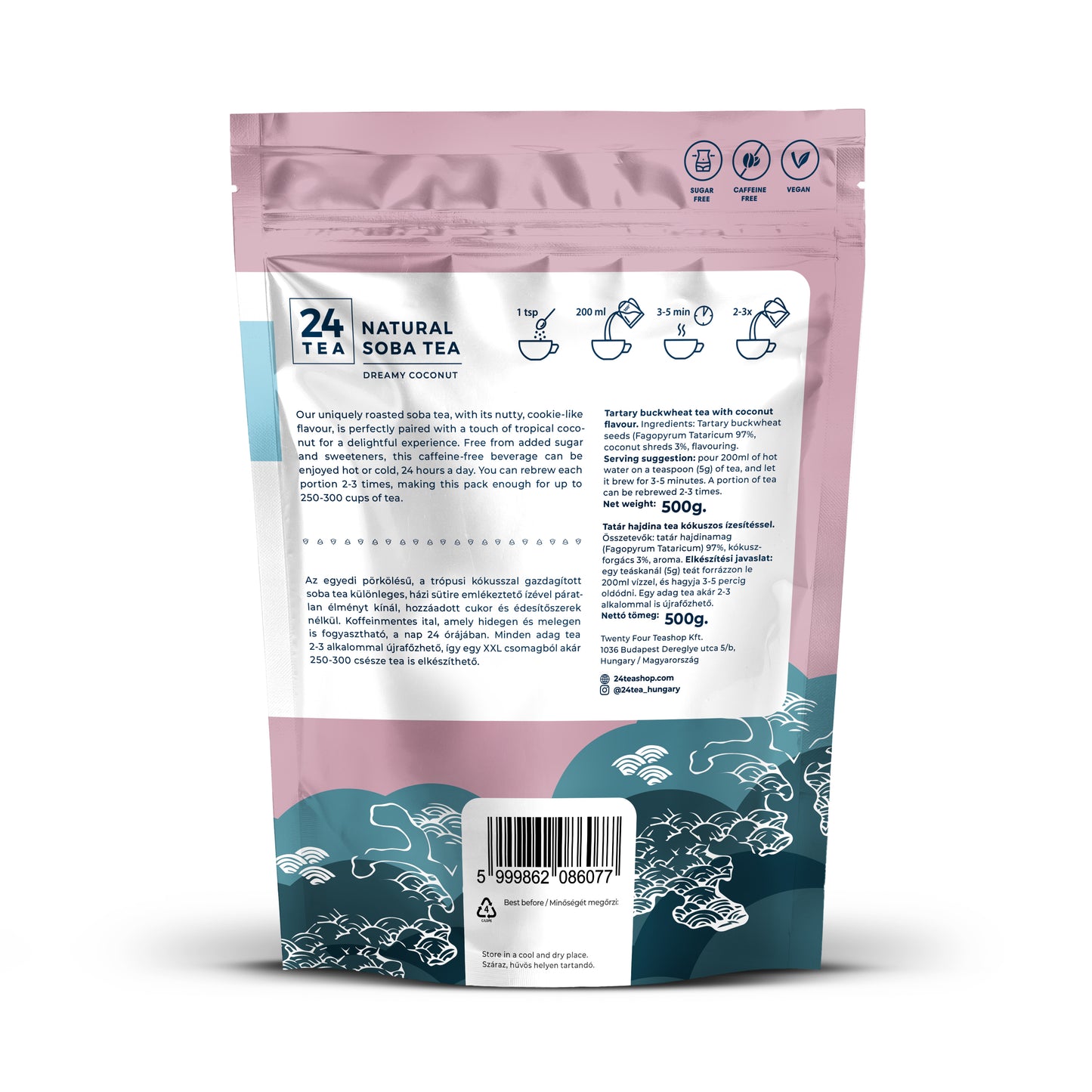 Dreamy Coconut Soba Tea XXL