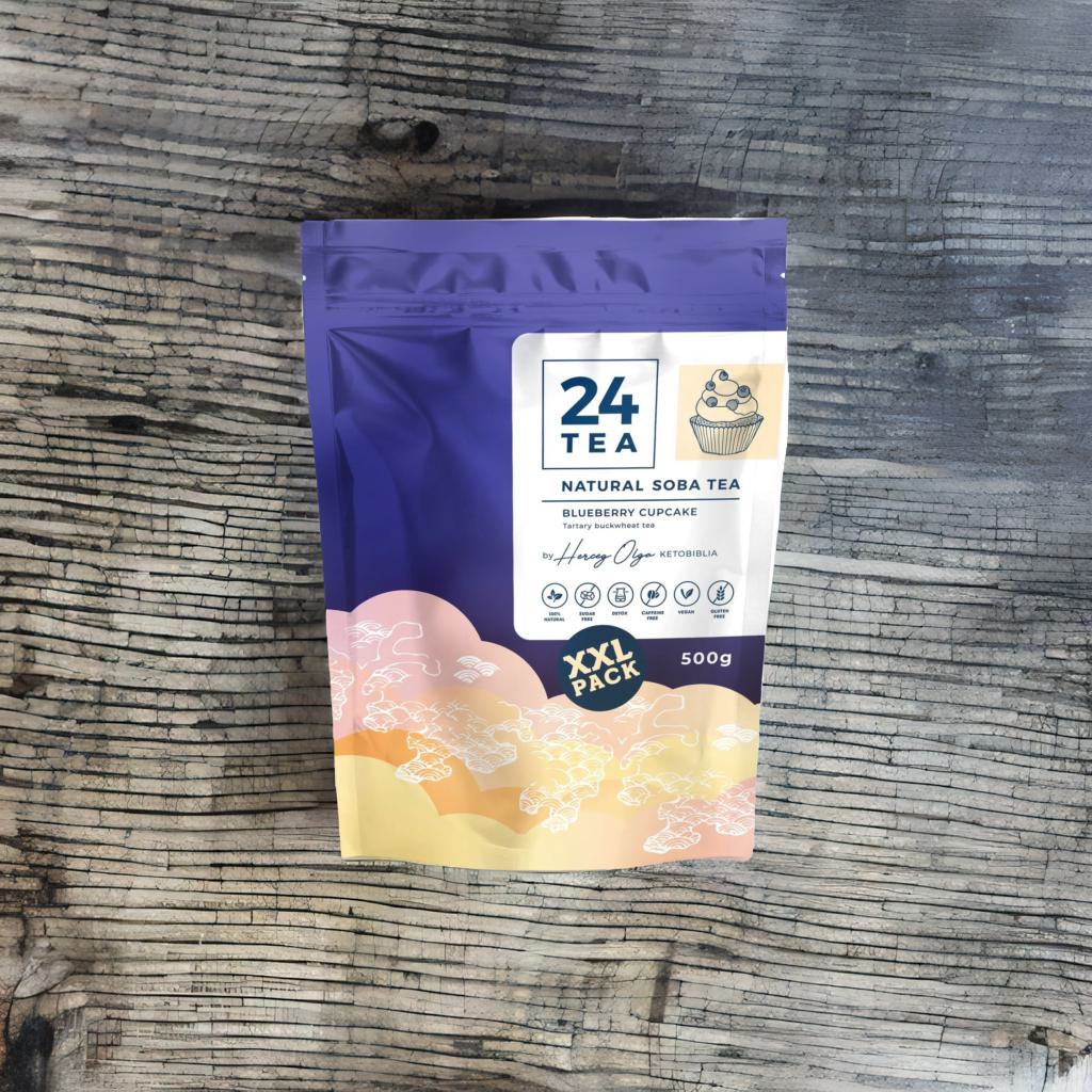 Blueberry Cupcake Soba Tea XXL