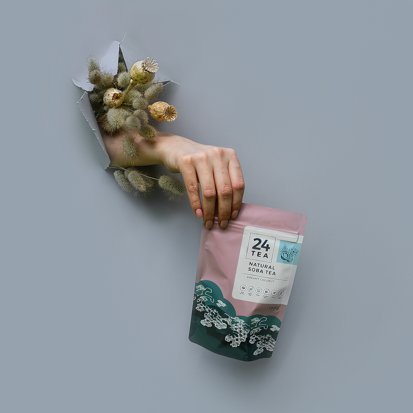 hajdina tea buckwheat tea soba tea 24tea soba cha A Soba tea 100%-ban természetes tatár hajdinából készül, egyedi receptünk szerint tökéletesre pörkölve. Soba Tea is 100% natural tartary buckwheat, which is known for its health benefits.