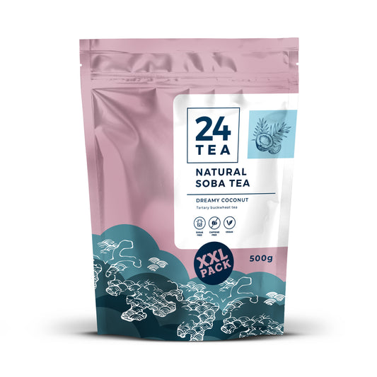 Natural Soba Tea Coconut Buckwheat Tea