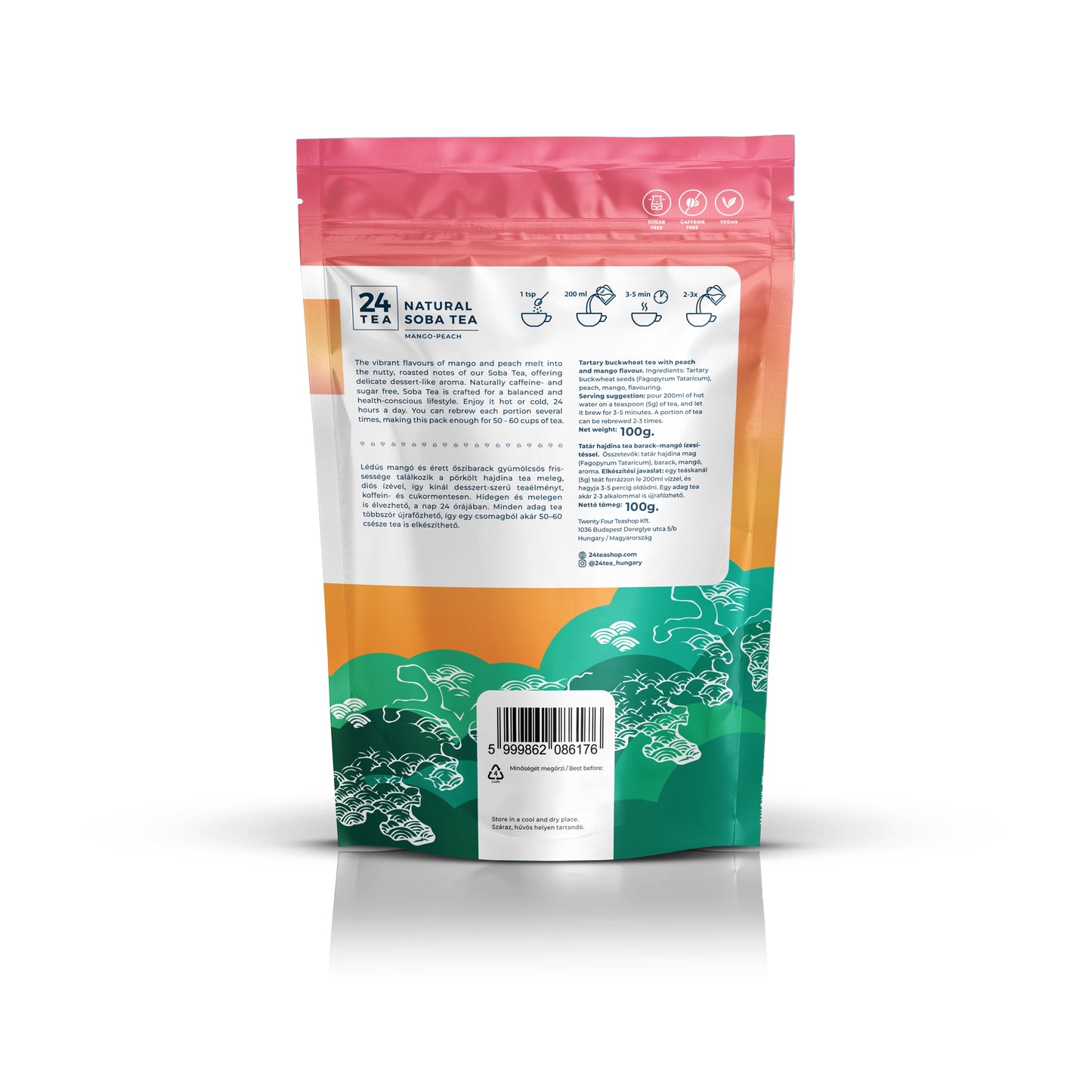 NEW! - Peach Mango Soba Tea